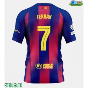 Barcelona Ferran Torres #7 Hemmatröja 2025-26 Kortärmad